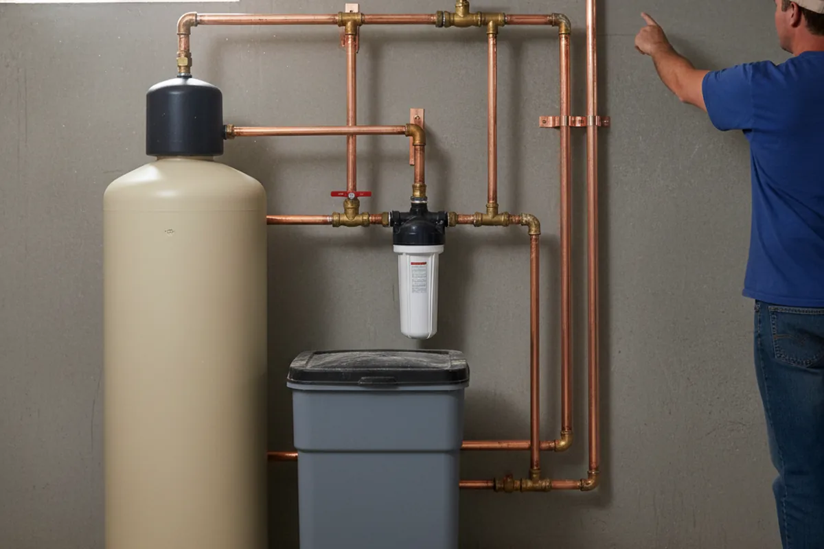 Whole-house water treatment system installed in Halstead